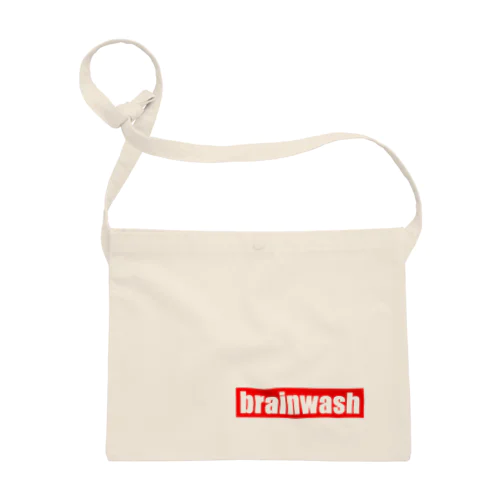 brainwash（シンプルデザイン） サコッシュ