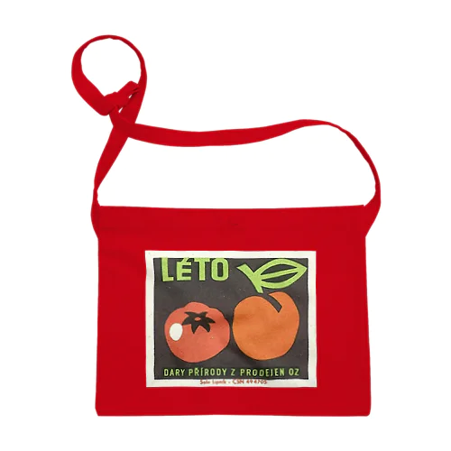 チェコ　マッチ箱　夏野菜 LETO サコッシュ