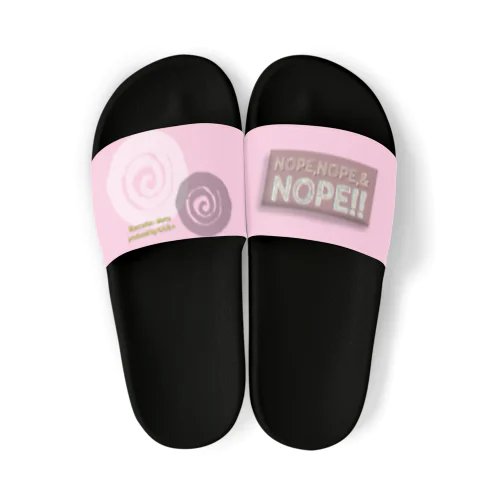 N,N,&n Slightly simple sandal  ピンク Sandals