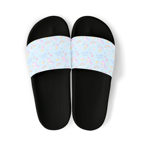 Unicorn Juice Blue Sandals