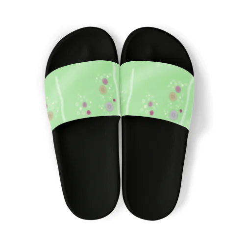 謎柄の和風グッズA（若緑） / Japanese style goods A inspired by escape room (Light green) Sandals