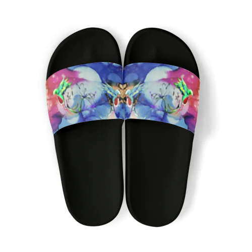 Wakki Double head quetzal wator color Sandals