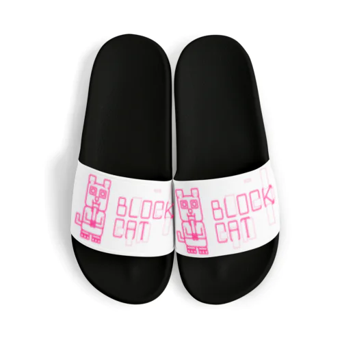 #BLOCKCAT（赤） Sandals