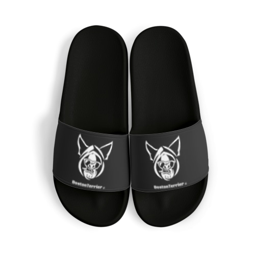 Borston Terrier~Cool BLACK~ Sandals
