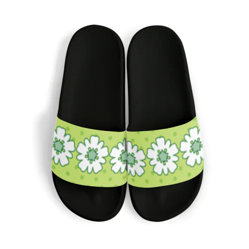 花と水玉 Sandals