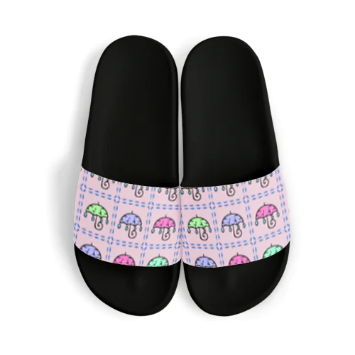 雨傘のパターン Sandals