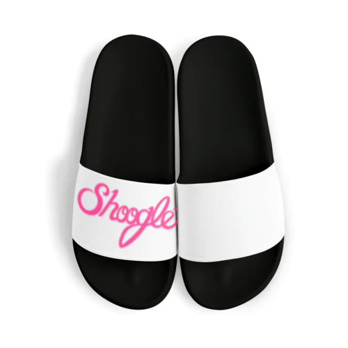 Shoogle(シューグル)ロゴ ピンク Sandals