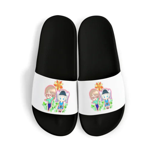 やこ師匠andバーチャルやこたん Sandals