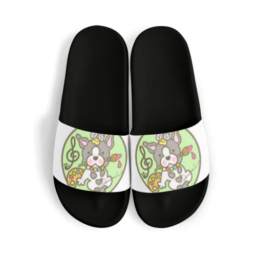 ゴルゴ♡LOGO♡#２ Sandals