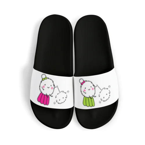 ふわふわピンクゼリー Sandals