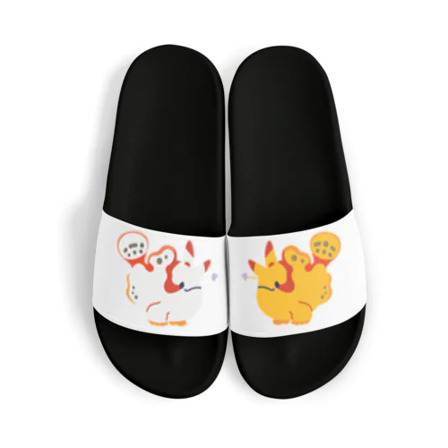 クマドリカエルアンコウ(イエロー) Sandals