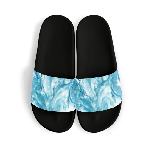Ebru　light blue Sandals