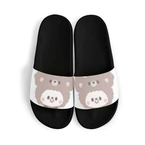 しろくまモコちゃんイラストグッズ（アップ） Sandals