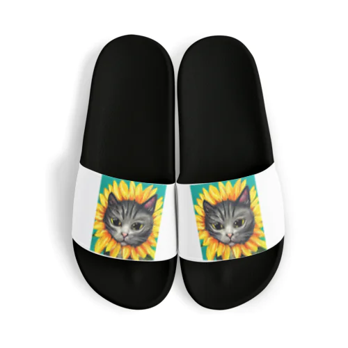 ひまわり猫 Sandals