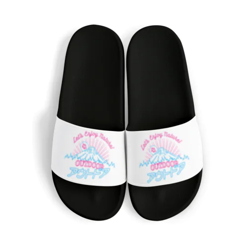 アウトドア（ネオン富士山） Sandals