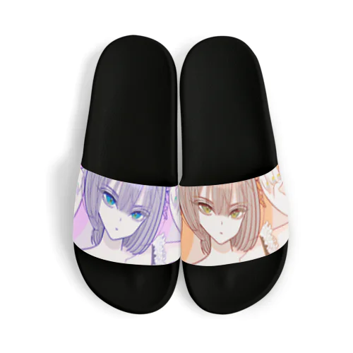 めらんのイラストグッズ Sandals