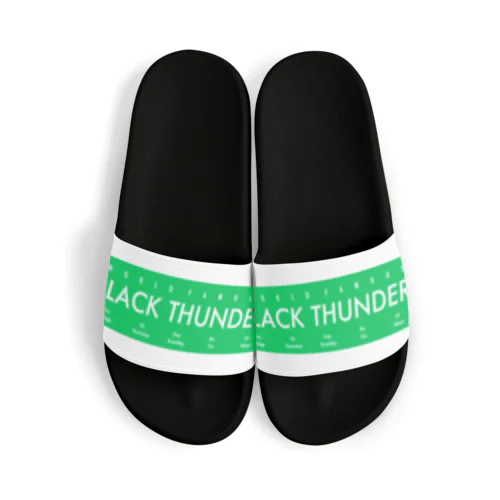 BLACK THUNDER Sandals