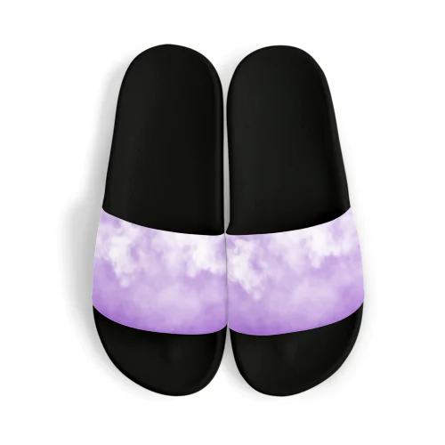 Sky/purple Sandals