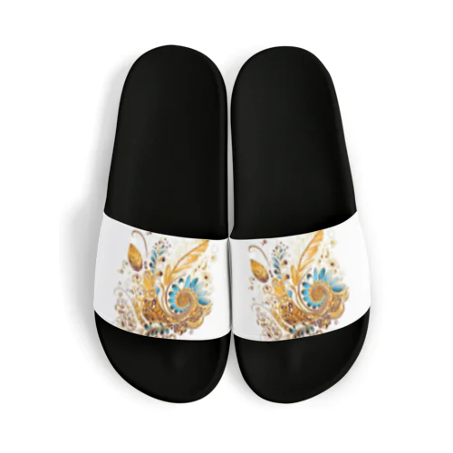 Golden  Leaves Sandals