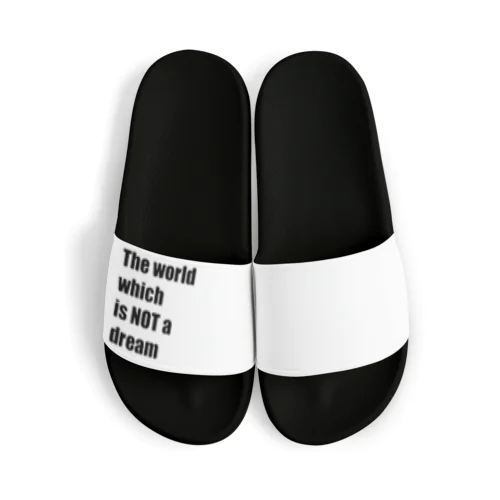 The world which is NOT a dream Sandals