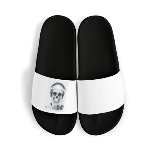 skull music Sandals