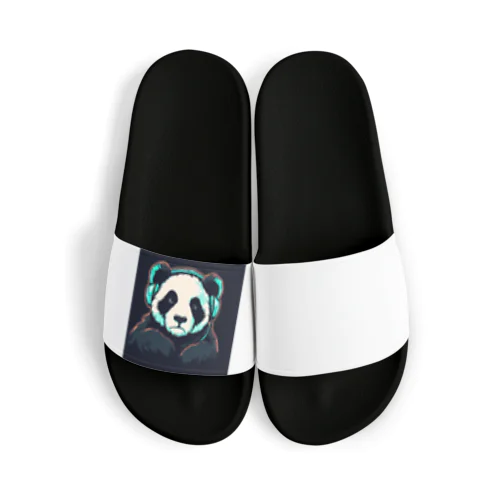 Headphones & Pandas（ヘッドホン & パンダ） Sandals