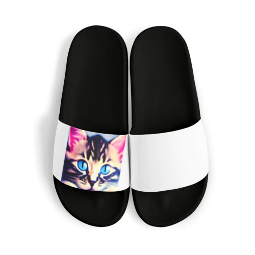 かわいい子猫 Sandals