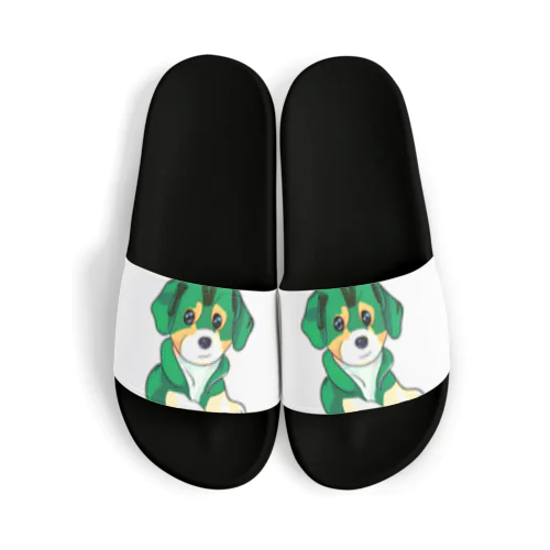 かわいい子犬 Sandals