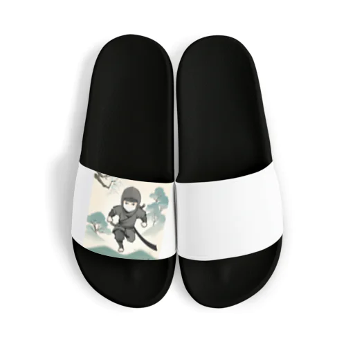 忍者のイラストグッズ Sandals