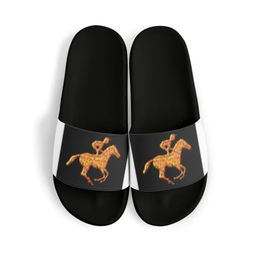 馬　colorful Sandals