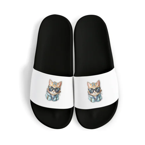 サングラス猫2 Sandals