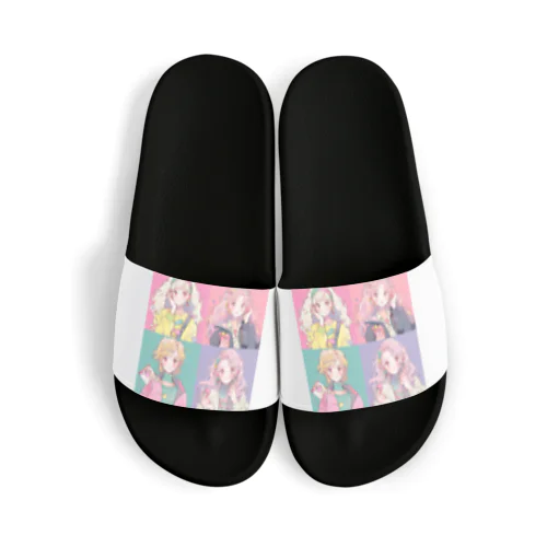 4人の女の子 Sandals