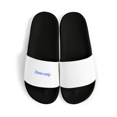 BLUE LOGO Sandals