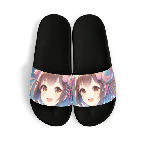 猫ギャル振り袖 Sandals