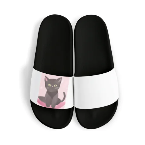 黒猫ちゃん Sandals