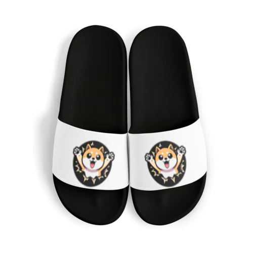 しば犬きくまるグッズ Sandals