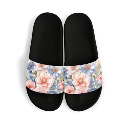 パステルカラーの花束 Sandals