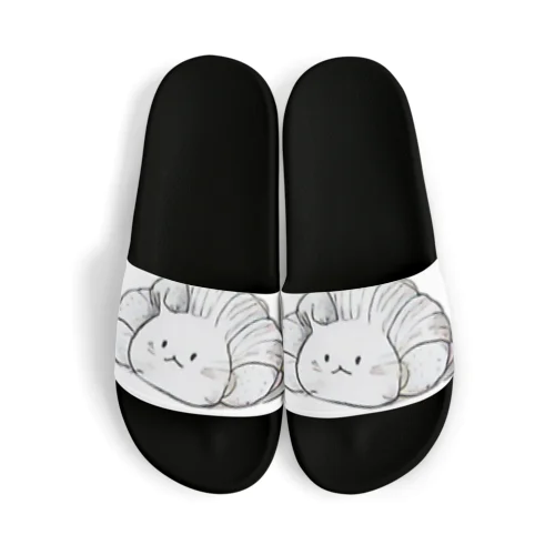 クロワッサンねこ Sandals