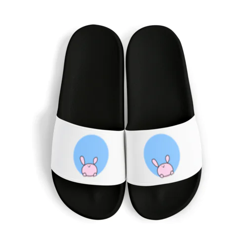 うさちゃん こんにちは Sandals