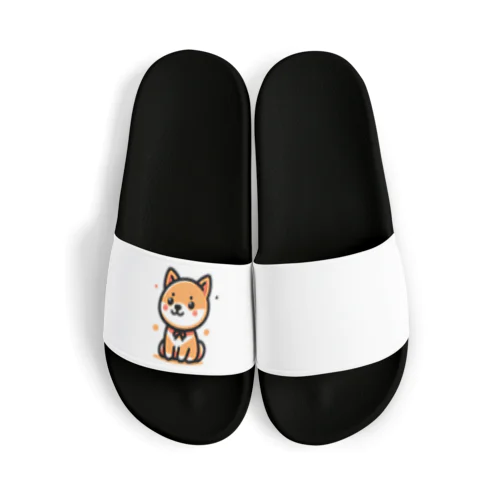 子犬の柴犬くん Sandals