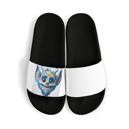 Blue Monster Sandals