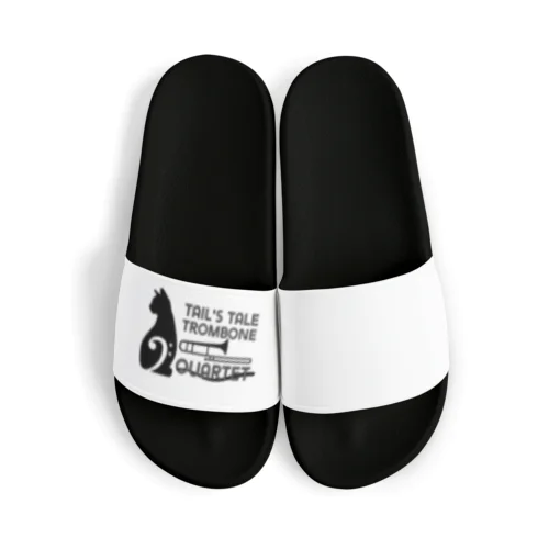 TTTQ黒(透過) Sandals