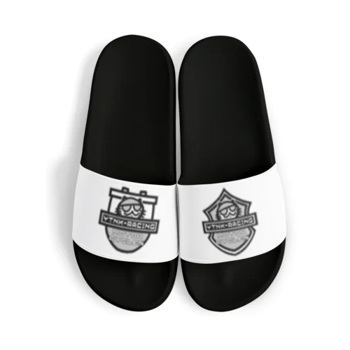 YTNK-Racing motorcycle チームロゴA Sandals