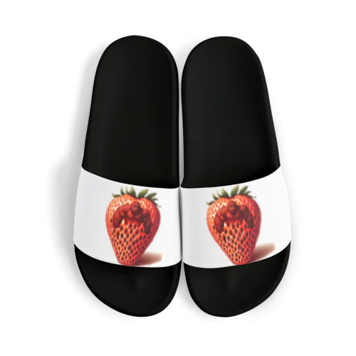 The Mighty Gorilla Strawberry  Sandals