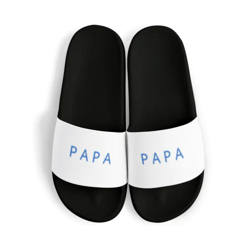 PAPA（ブルー） Sandals