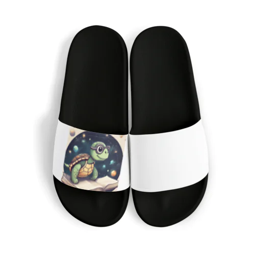 宇宙勉強かめ Sandals