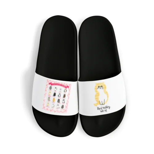 キャットカラーガイド（ねこ図鑑） Sandals