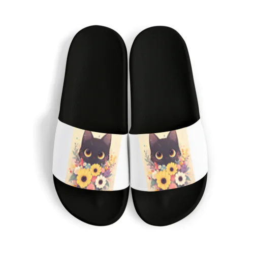 花束を猫に　Hime  253 Sandals