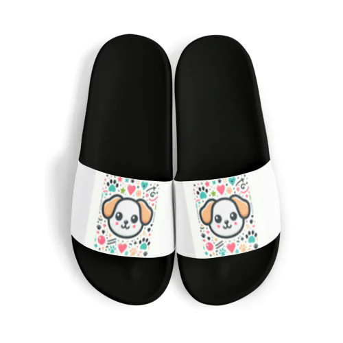 可愛い犬のデザイングッズ Sandals