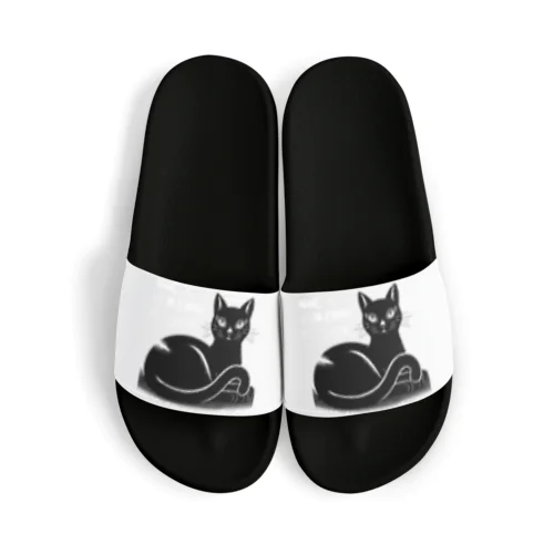 黒猫の誘惑 Sandals